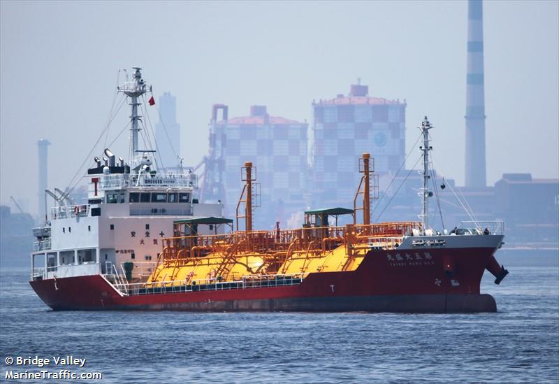 taisei maru no5 (LPG Tanker) - IMO 9889069, MMSI 431014116, Call Sign JD4702 under the flag of Japan