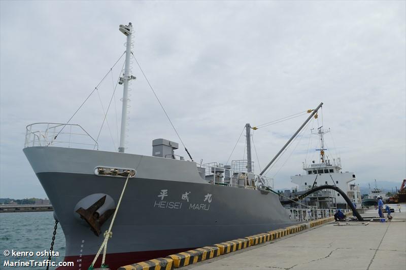 heiseimaru (Cement Carrier) - IMO 9005948, MMSI 431601056, Call Sign JM6019 under the flag of Japan