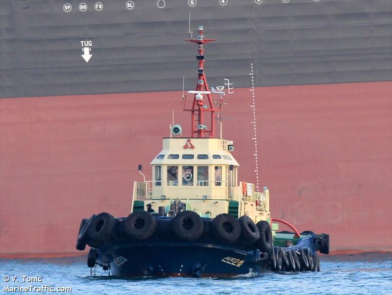 sunjin 2ho (Tug) - IMO 9126936, MMSI 440144990, Call Sign DSAZ6 under the flag of Korea