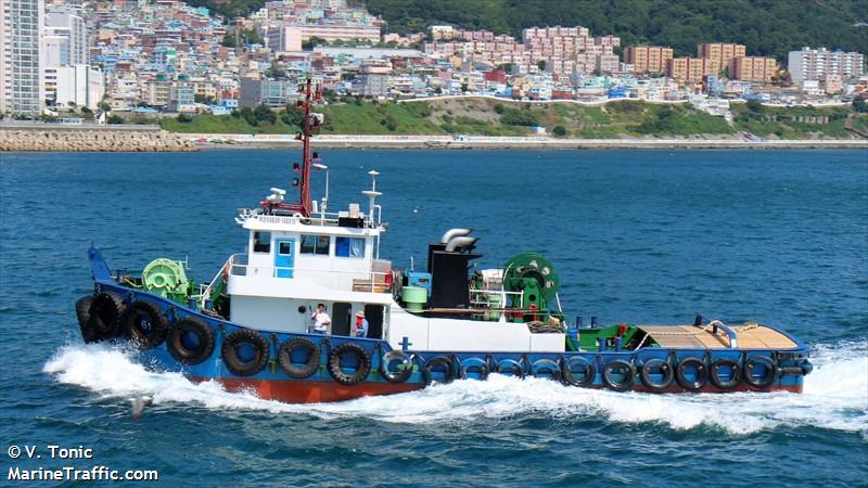 69 deok yang (Tug) - IMO , MMSI 440316710, Call Sign 14 19 under the flag of Korea