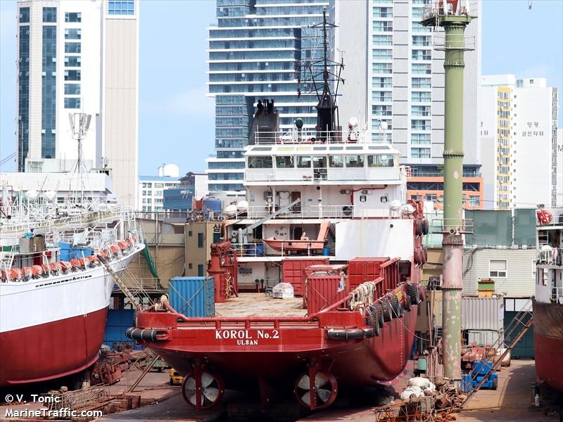 korol no.2 (Offshore Tug/Supply Ship) - IMO 9292917, MMSI 441356000, Call Sign DSNI4 under the flag of Korea