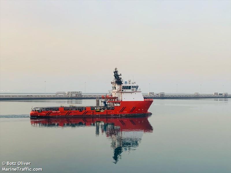 halul 81 (Offshore Tug/Supply Ship) - IMO 9764879, MMSI 466332000, Call Sign A7JL under the flag of Qatar