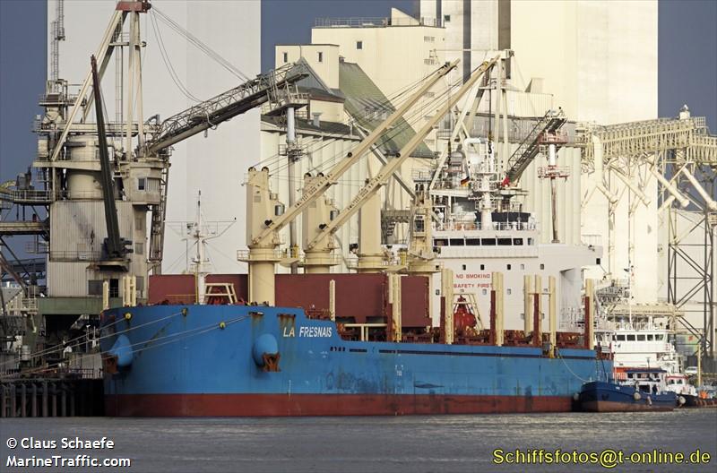 la fresnais (Bulk Carrier) - IMO 9786047, MMSI 477153200, Call Sign VRRN6 under the flag of Hong Kong