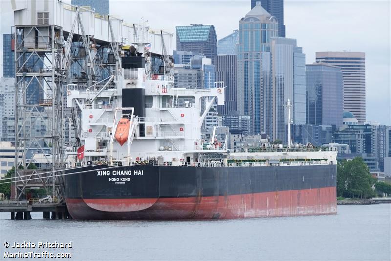 xing chang hai (Bulk Carrier) - IMO 9758492, MMSI 477166100, Call Sign VRRS8 under the flag of Hong Kong