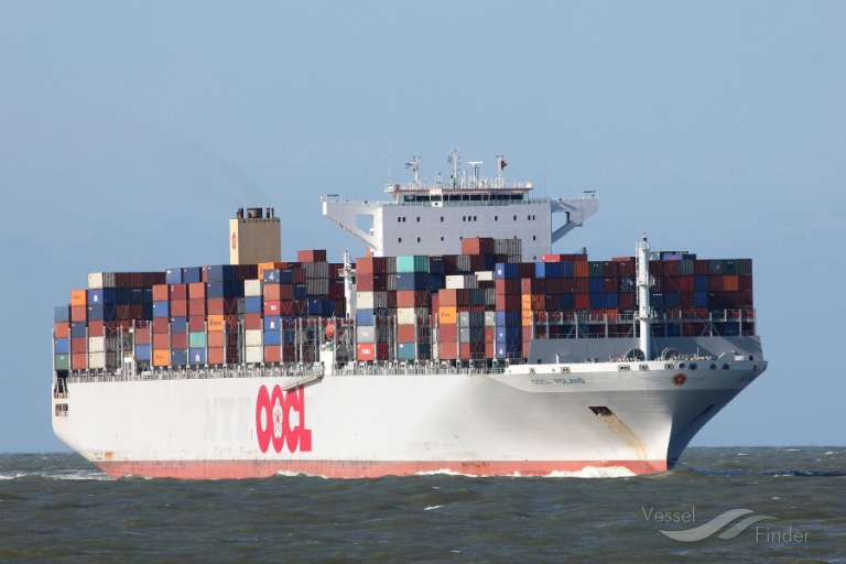 oocl poland (Container Ship) - IMO 9622588, MMSI 477182200, Call Sign VRLJ2 under the flag of Hong Kong