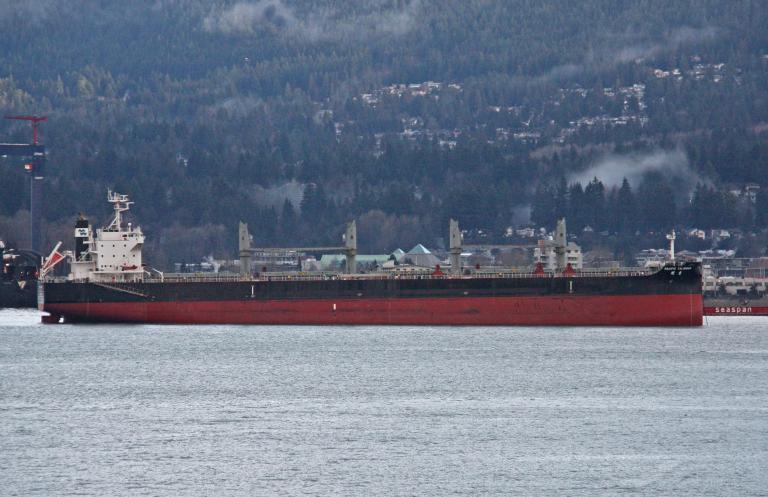 pacific talisman (Bulk Carrier) - IMO 9712931, MMSI 477849700, Call Sign VROZ6 under the flag of Hong Kong