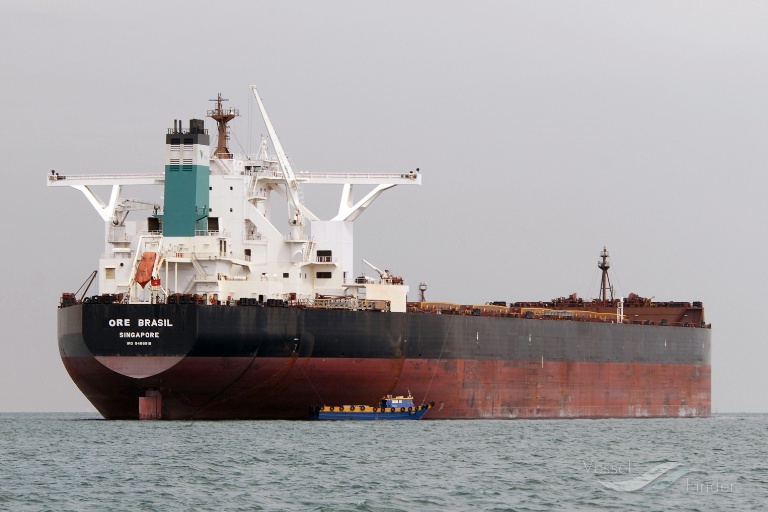 ore brasil (Bulk Carrier) - IMO 9488918, MMSI 477913700, Call Sign VRPY5 under the flag of Hong Kong