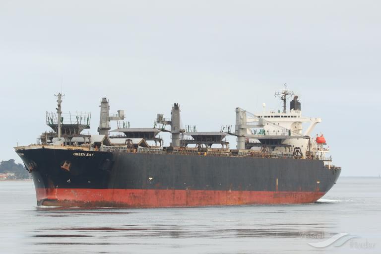green bay (Wood Chips Carrier) - IMO 9184897, MMSI 563833000, Call Sign 9V2439 under the flag of Singapore