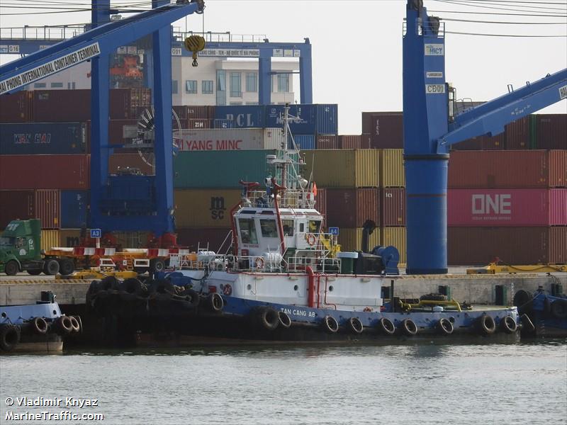tan cang a8 (Tug) - IMO 9305398, MMSI 574002920, Call Sign XVTW9 under the flag of Vietnam