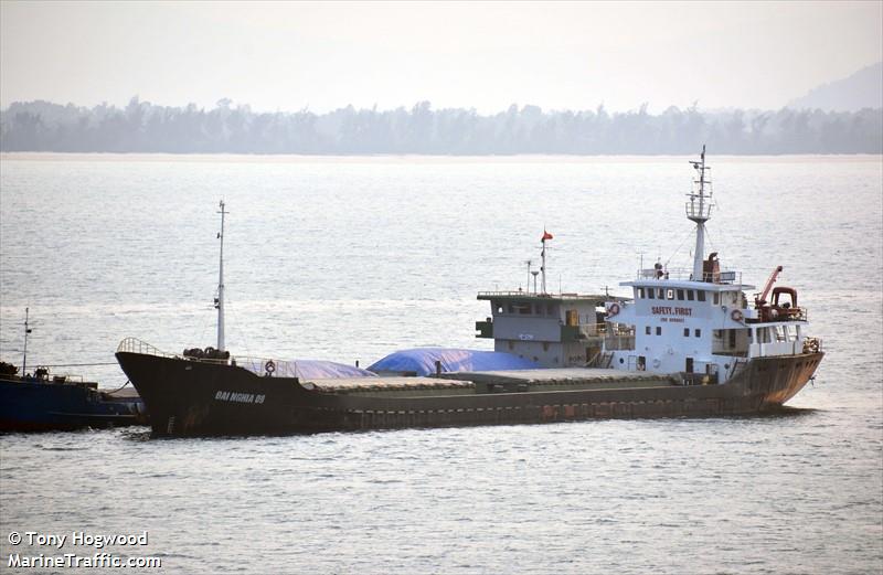 dai nghia 09 (General Cargo Ship) - IMO 8989903, MMSI 574721000, Call Sign 3WHK under the flag of Vietnam