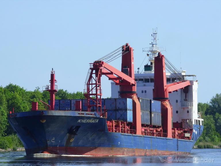 kherrata (General Cargo Ship) - IMO 9646455, MMSI 605086012, Call Sign 7THD under the flag of Algeria