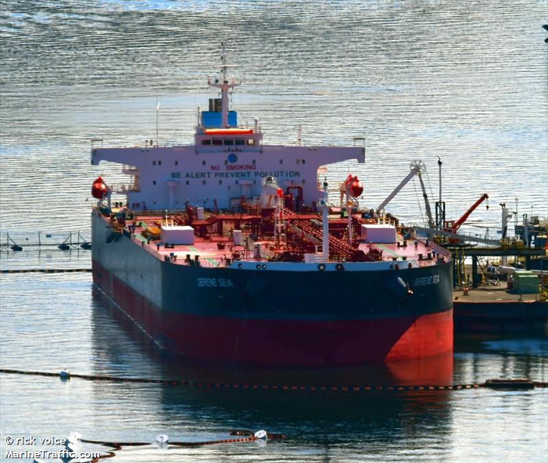 serene sea (Crude Oil Tanker) - IMO 9442017, MMSI 636016696, Call Sign D5HI4 under the flag of Liberia