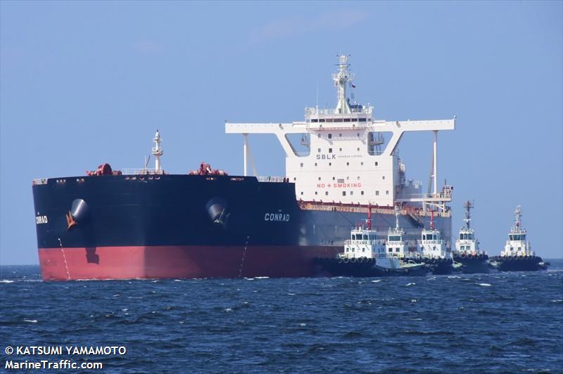 conrad (Bulk Carrier) - IMO 9778430, MMSI 636017941, Call Sign D5NL5 under the flag of Liberia