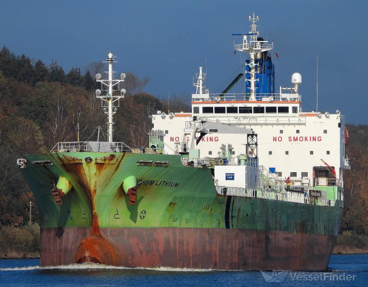 chem lithium (Chemical/Oil Products Tanker) - IMO 9815252, MMSI 636019201, Call Sign D5TK5 under the flag of Liberia