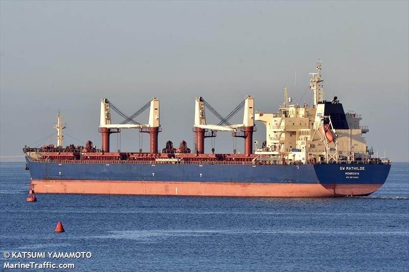 gw mathilde (Bulk Carrier) - IMO 9874650, MMSI 636092961, Call Sign D5XR3 under the flag of Liberia