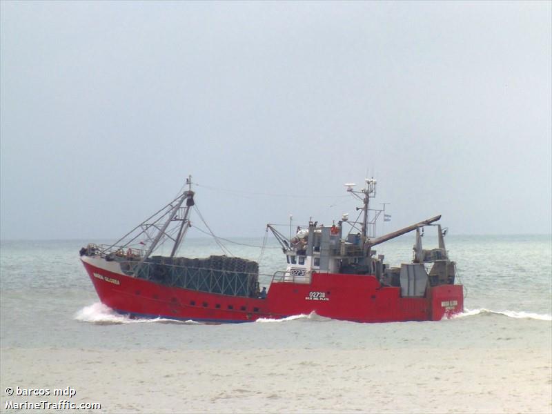 maria gloria (Fishing Vessel) - IMO 8696465, MMSI 701006341, Call Sign LW2523 under the flag of Argentina