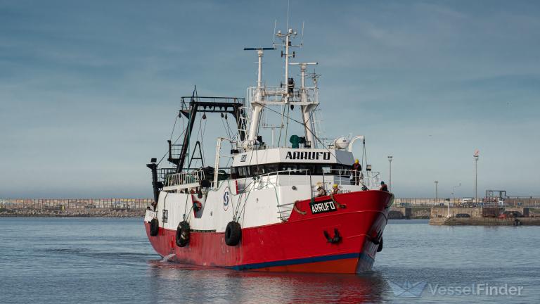 arrufo (Fishing Vessel) - IMO 7416129, MMSI 701007039, Call Sign LW9776 under the flag of Argentina