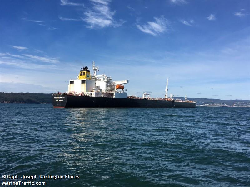 milton santos (Crude Oil Tanker) - IMO 9453884, MMSI 710032130, Call Sign PPBL under the flag of Brazil