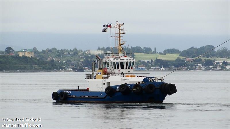 puyehue (Tug) - IMO 9559509, MMSI 725000715, Call Sign CA2881 under the flag of Chile