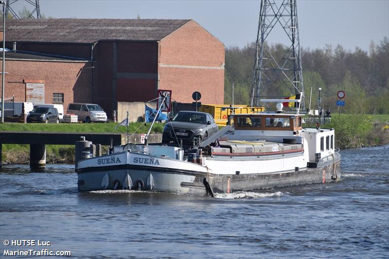 suena (Cargo ship) - IMO , MMSI 205243390, Call Sign OT2433 under the flag of Belgium