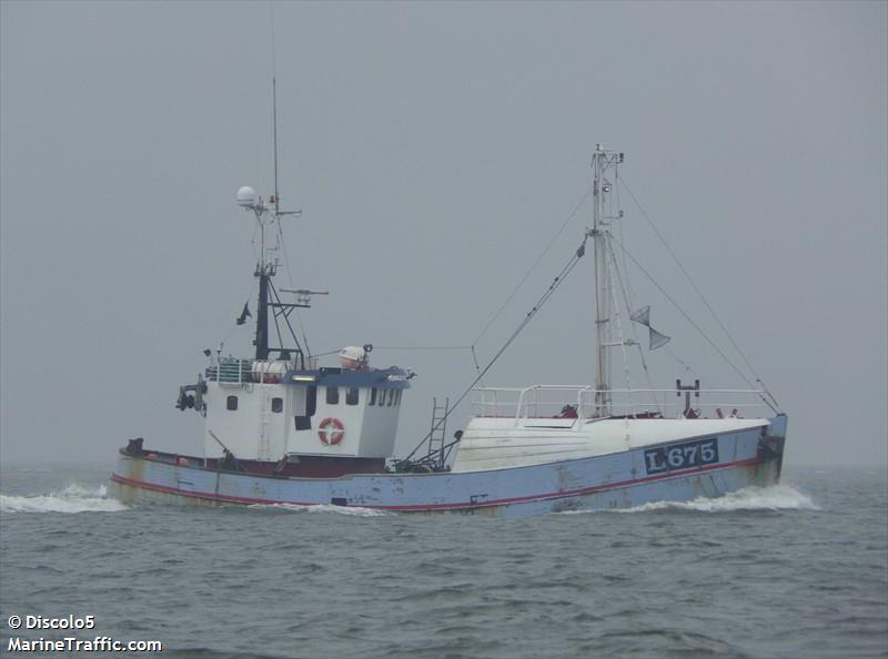 pernille bro (Fishing vessel) - IMO , MMSI 219006142, Call Sign OVPQ under the flag of Denmark