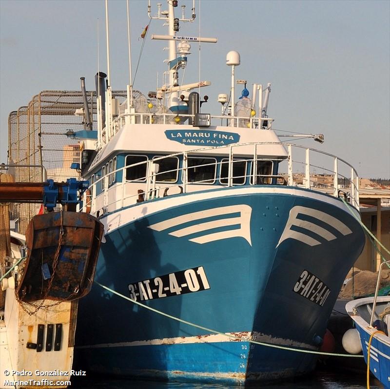 marufina (Fishing Vessel) - IMO 9244520, MMSI 224044690, Call Sign EBUN under the flag of Spain