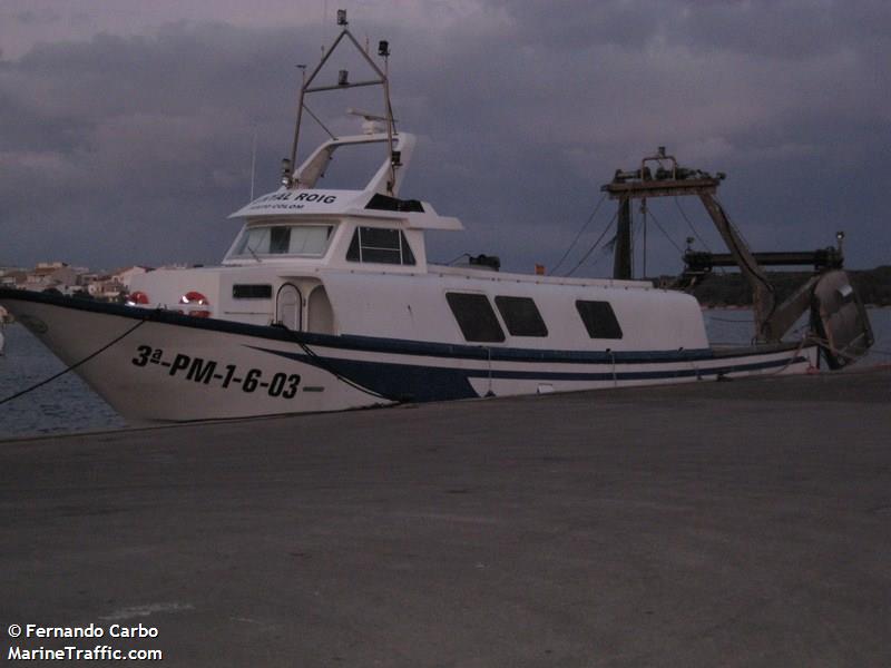 penyal roig (Fishing vessel) - IMO , MMSI 224098720 under the flag of Spain