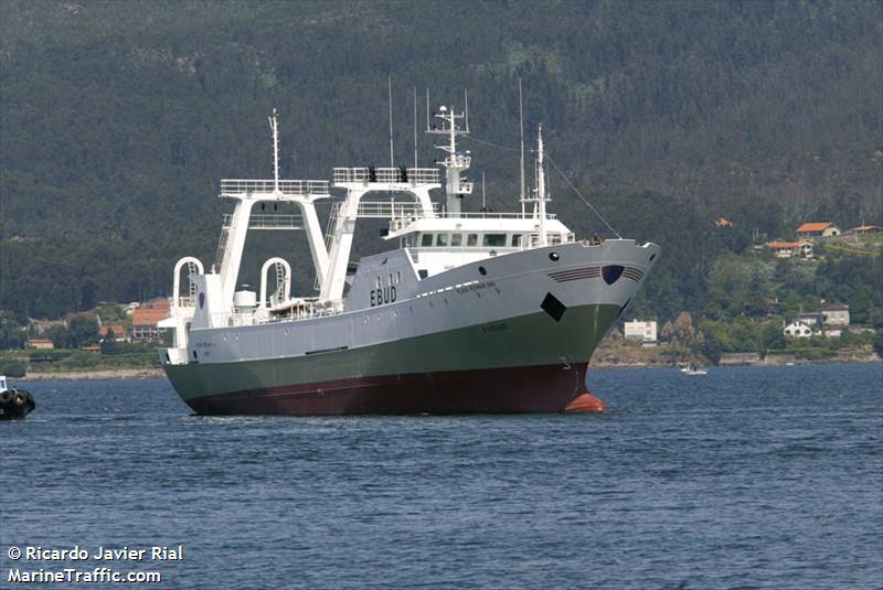 playa pesmar uno (Fishing Vessel) - IMO 9281877, MMSI 224369000, Call Sign EBUD under the flag of Spain