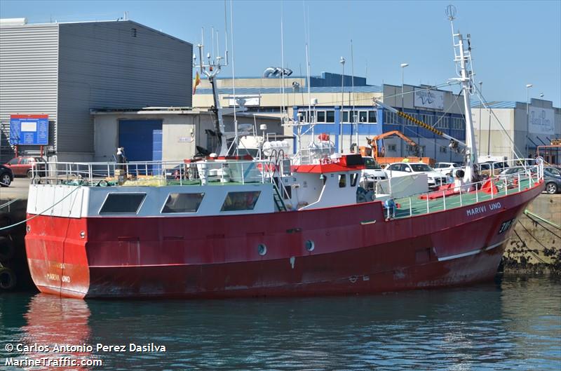 marivi uno (Fishing Vessel) - IMO 8984410, MMSI 224407000, Call Sign EA8764 under the flag of Spain