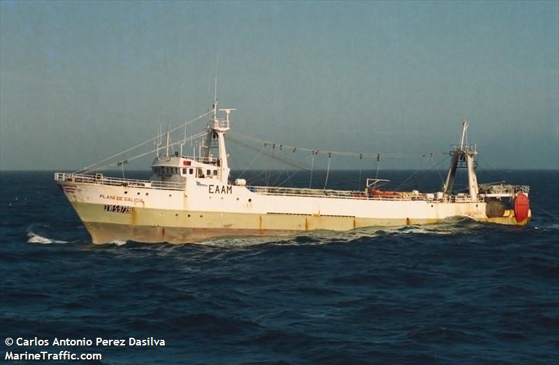 playa de galicia (Fishing Vessel) - IMO 7813107, MMSI 224754000, Call Sign EAAM under the flag of Spain