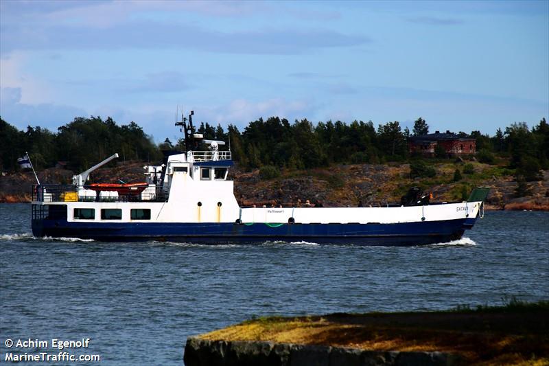 satava (Passenger ship) - IMO , MMSI 230994880, Call Sign OIRH under the flag of Finland