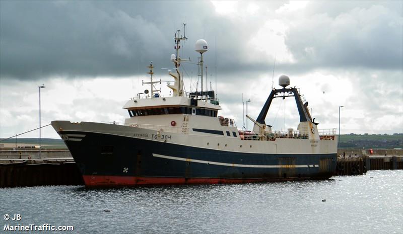 steintor (Fishing Vessel) - IMO 8516794, MMSI 231037000, Call Sign OW2380 under the flag of Faeroe Islands
