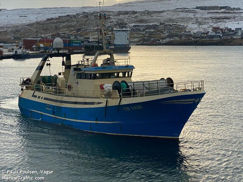 ametyst (Fishing Vessel) - IMO 8621367, MMSI 231188000, Call Sign OW2383 under the flag of Faeroe Islands