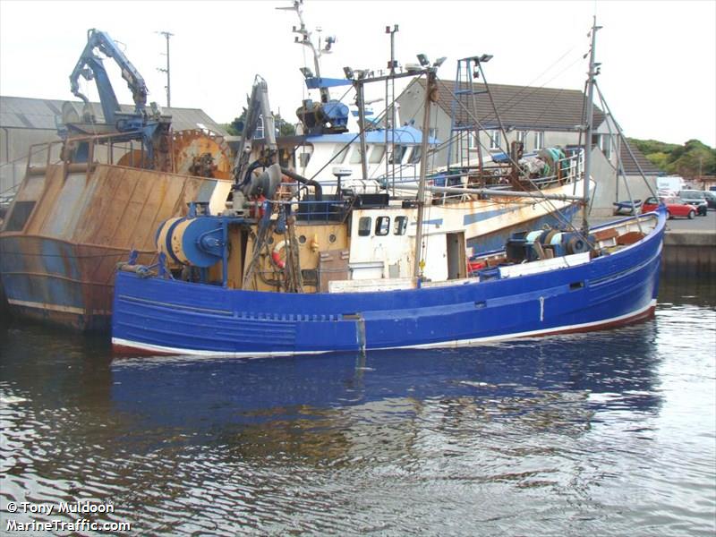 sea harvester n822 (Fishing vessel) - IMO , MMSI 235008669, Call Sign MZWP under the flag of United Kingdom (UK)
