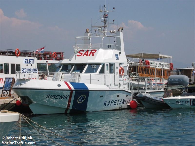 sibenik (SAR) - IMO , MMSI 238632710, Call Sign 9A8282 under the flag of Croatia