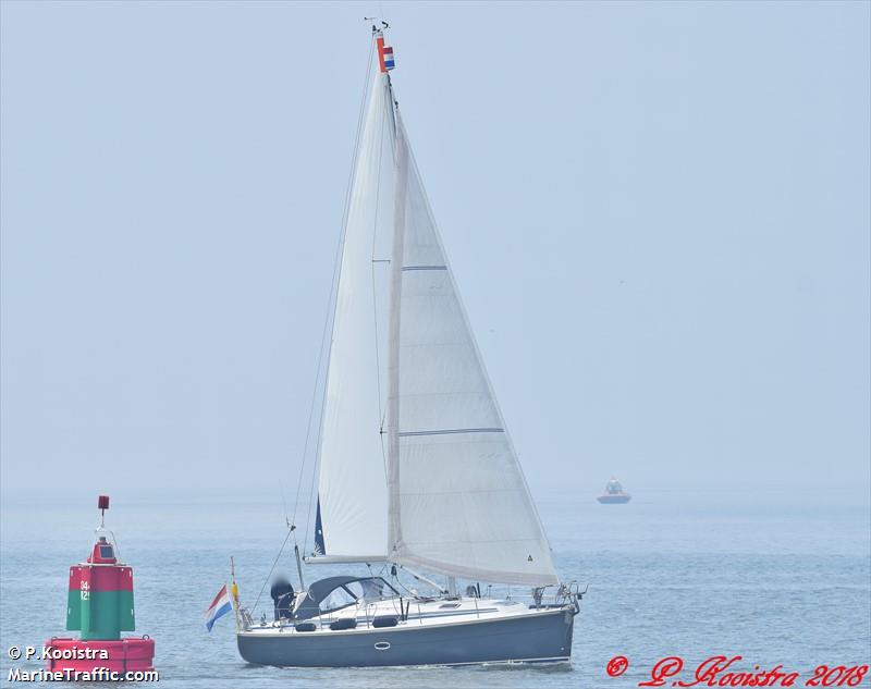 grace (Sailing vessel) - IMO , MMSI 244670051, Call Sign PB5074 under the flag of Netherlands