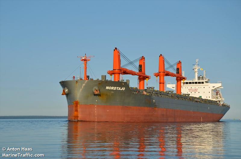 nordtajo (Bulk Carrier) - IMO 9741865, MMSI 249893000, Call Sign 9HA4420 under the flag of Malta