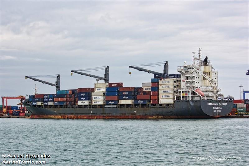 sealand balboa (Container Ship) - IMO 9376012, MMSI 255805750, Call Sign CQCA under the flag of Madeira