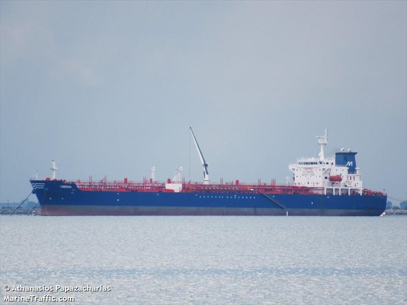 libera (Chemical/Oil Products Tanker) - IMO 9293973, MMSI 256209000, Call Sign 9HOG8 under the flag of Malta