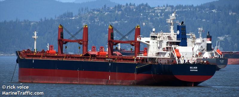 belnor (Bulk Carrier) - IMO 9490703, MMSI 257081270, Call Sign LAHR8 under the flag of Norway