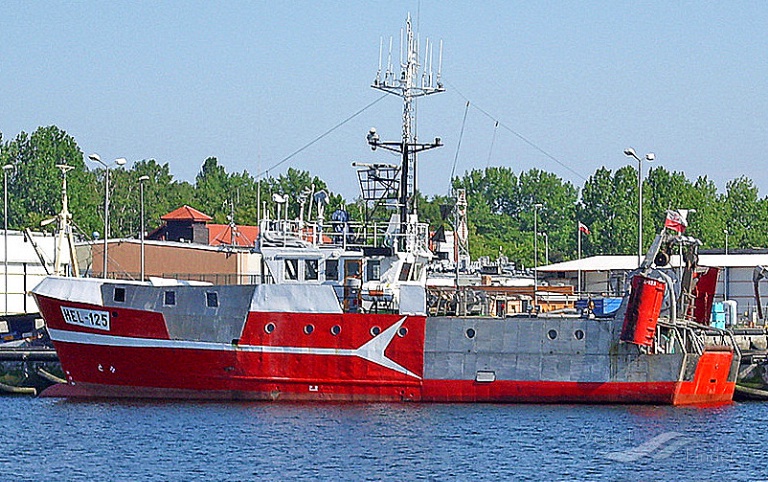 hel-125 (Fishing vessel) - IMO , MMSI 261007370, Call Sign SPG2387 under the flag of Poland