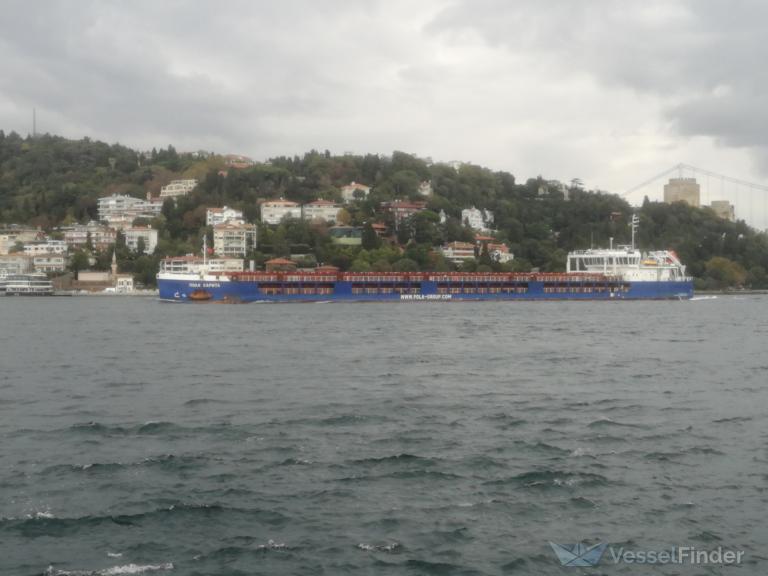 pola harita (General Cargo Ship) - IMO 9888792, MMSI 273215210, Call Sign UBLL under the flag of Russia