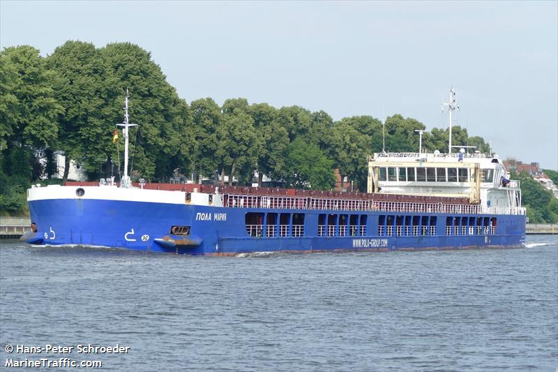 pola maria (General Cargo Ship) - IMO 9897705, MMSI 273215830, Call Sign UDHN under the flag of Russia