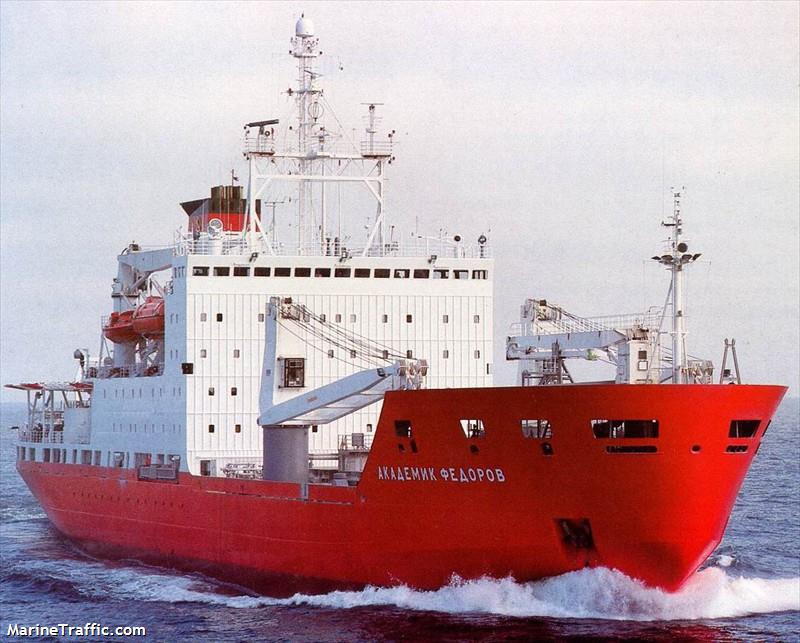 akademik fedor (Icebreaker) - IMO 8519837, MMSI 273412710, Call Sign UCKZ under the flag of Russia