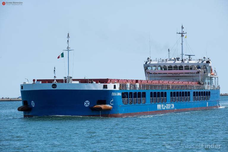 pola anfisa (General Cargo Ship) - IMO 9851115, MMSI 273448220, Call Sign UBXR7 under the flag of Russia