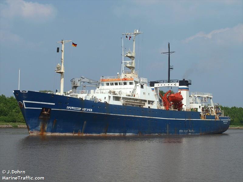 professor logachev (Research Vessel) - IMO 8834691, MMSI 273456410, Call Sign UADZ under the flag of Russia