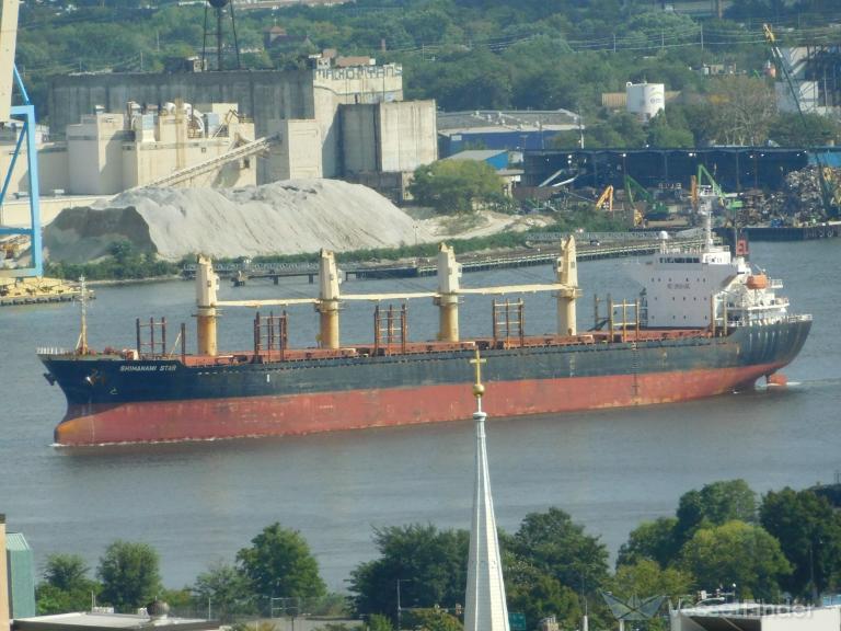 shimanami star (Bulk Carrier) - IMO 9377717, MMSI 309116000, Call Sign C6VN9 under the flag of Bahamas