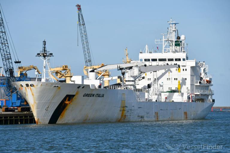 green italia (Refrigerated Cargo Ship) - IMO 9045780, MMSI 309281000, Call Sign C6WH9 under the flag of Bahamas