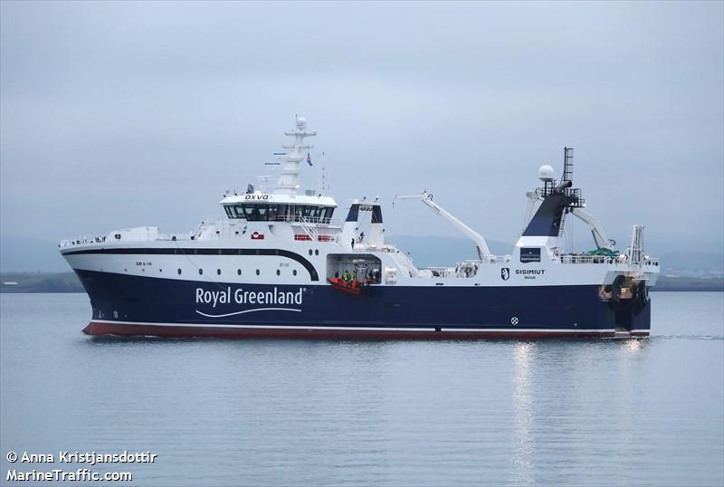 sisimiut (Fishing Vessel) - IMO 9829693, MMSI 331777000, Call Sign OXVQ under the flag of Greenland