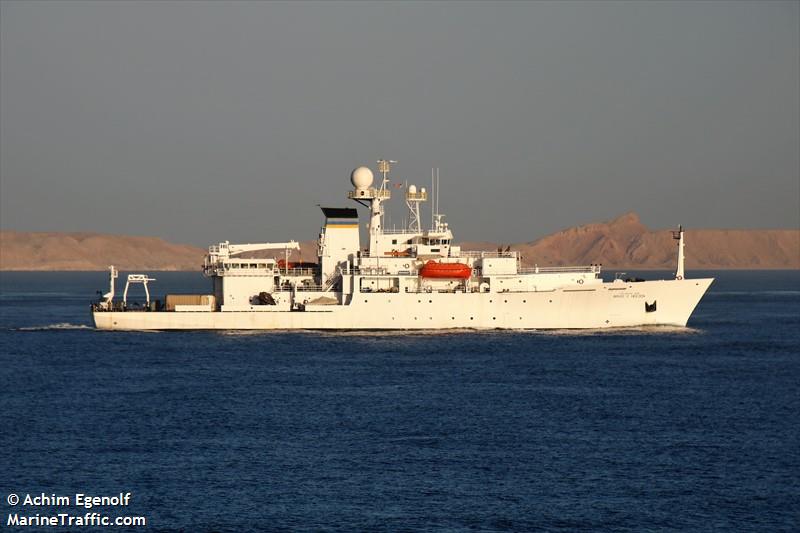 usns bruce heezen (Research Vessel) - IMO 9117272, MMSI 338934000, Call Sign NBID under the flag of USA